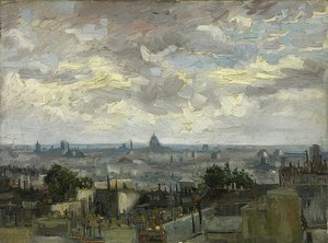Vue de Paris - Vincent van Gogh