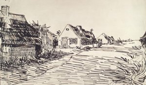 Rue de village - Vincent van Gogh
