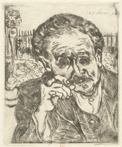 Dr. Gachet (Homme avec une pipe) - Vincent van Gogh