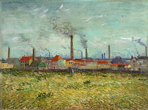 Usines à Clichy - Vincent van Gogh
