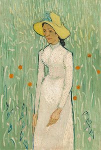 Fille en blanc