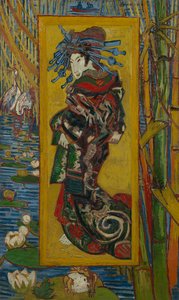 Japonaiserie : Courtisane ou Oiran (d