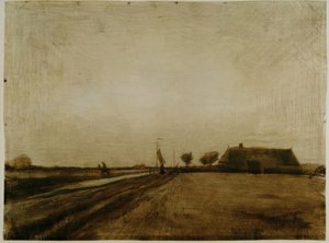 Paysage à Drenthe - Vincent van Gogh