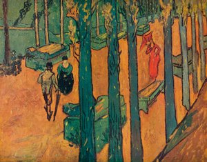 Le Aliscamps, 1888 - Vincent van Gogh