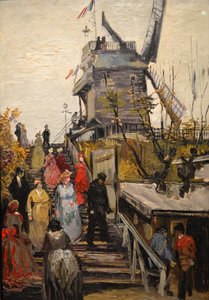 Le Moulin de Blute-Fin - Vincent van Gogh