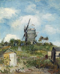 Le Moulin de Blute-Fin, Montmartre - Vincent van Gogh