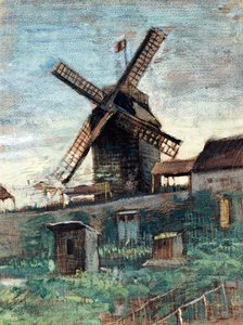 Le Moulin de Blute fin - Vincent van Gogh