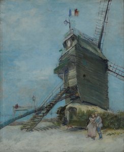 Le Moulin de la Galette, Montmartre, Paris, vers 1886-87 - Vincent van Gogh