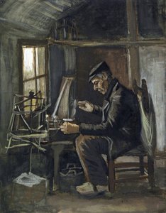 Homme enroulant du fil par Vincent van Gogh - Vincent van Gogh