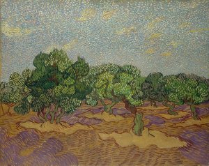 Oliviers, 1889 - Vincent van Gogh