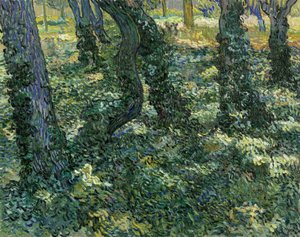 Paysage de sous-bois - Vincent van Gogh