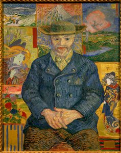 Portrait du Père Tanguy Peinture de Vincent Van Gogh (1853-1890) 1887 Paris, musée Rodin