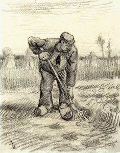 Ramasseur de pommes de terre, 1885 - Vincent van Gogh