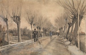 Route à Etten, 1881 - Vincent van Gogh