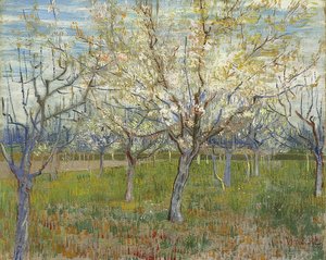Verger rose. 1888