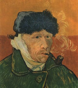 Autoportrait avec oreille bandée et pipe, février 1889, 1947 - Vincent van Gogh