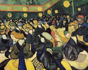 La salle de danse à Arles, 1888 - Vincent van Gogh