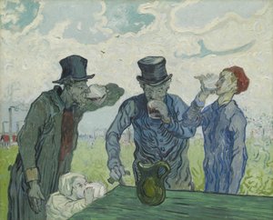 Les Buveurs, 1890 - Vincent van Gogh