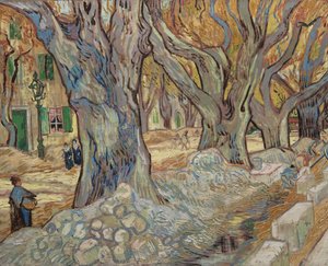 Les Grands Platanes, ou Les Réparateurs de route à Saint-Rémy, 1889 - Vincent van Gogh