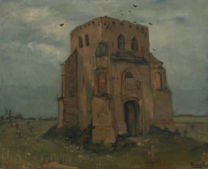 Le vieux clocher à Nuenen - Vincent van Gogh