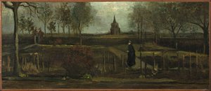 Le jardin du presbytère à Nuenen au printemps