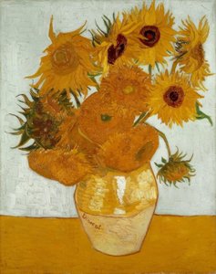 Vase avec des tournesols - Vincent van Gogh