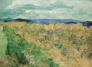Champ de blé avec bleuets, Auvers-sur-Oise - Vincent van Gogh