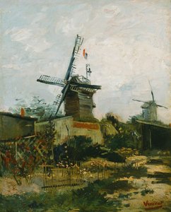 Moulins à vent sur Montmartre - Vincent van Gogh