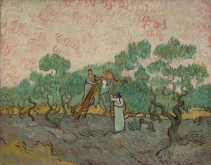 Femmes cueillant des olives, 1889 - Vincent van Gogh