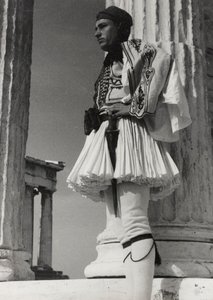 Soldat grec sur l