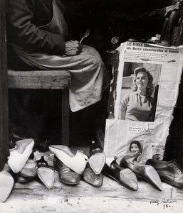 Le cordonnier (photo n/b) - Vincenzo Balocchi