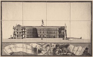 Château Saint-Michel à Saint-Pétersbourg, 1797