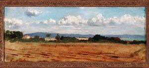 Paysage avec nuages à Castiglioncello - Vincenzo Cabianca