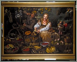 Le vendeur de fruits - Vincenzo Campi