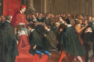 Milan, Église de San Francesco da Paola, Fratelli Campi, Le Cardinal Federico organise le groupe de maîtres de la doctrine chrétienne