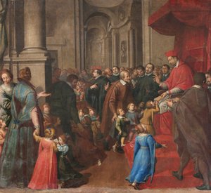 Milan, Église de San Francesco da Paola, Fratelli Campi, San Carlo établit l