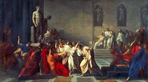 La Mort de Jules César - Vincenzo Camuccini