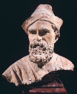 Domenico Morelli par Vincenzo Gemito, buste - Vincenzo Gemito