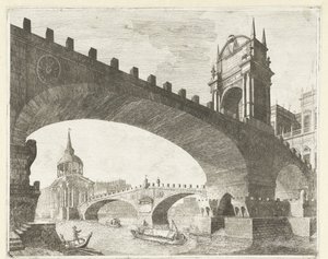 Deux ponts sur une rivière