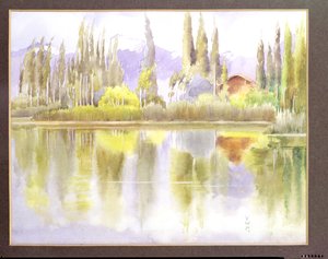 Lac Dal, Cachemire - Violet M. Minchin