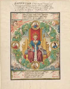 Philosophie intronisée, milieu du 16ème siècle - Virgil Solis