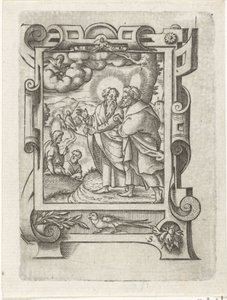 Exode des disciples - Virgilius Solis