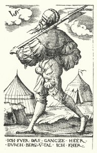Landsknecht - Virgilius the elder Solis