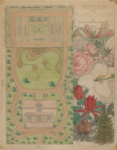 Plan au sol pour un cottage, vers 1936 - Virginia Richards