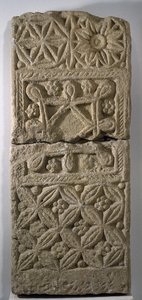 Pierre tombale wisigothique, 5e-6e siècles