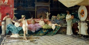 Enfants romains au tir à l