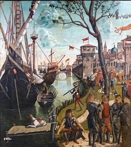 Arrivée à Cologne - Vittore Carpaccio