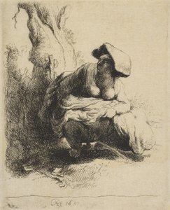 Une Femme Faisant de l