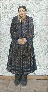 Paysanne ukrainienne, 1910-1911 - Vladimir Davidovich Burliuk