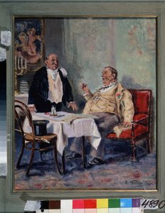 Dans un restaurant